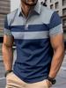 Men's Printed Casual Fashion Short-Sleeve Shirt