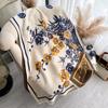 Retro Temperament Printed Imitation Cashmere Scarf Autumn And Winter With High-End Shawl Warm Scarf Women
