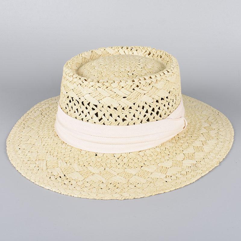 Summer Sun Hat Women 2026 Outdoor Travel Casual Straw Beach Cap Wide Brim Dome Fedora Sombrero Panama Cap