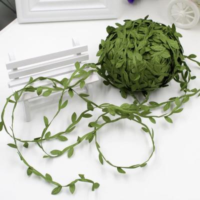 5/10/20m/Rolle Blattband Künstliche Grüne Blätter Ranken Gefälschtes Grünes Blattband Grüner Blätterkranz Heimpartydeko DIY Handarbeit