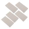 5Pcs Embroidery Fabric Soft Comfortable Easily Fold Portable DIY Material Kit for Sofas Cushions Pillows28x28cm
