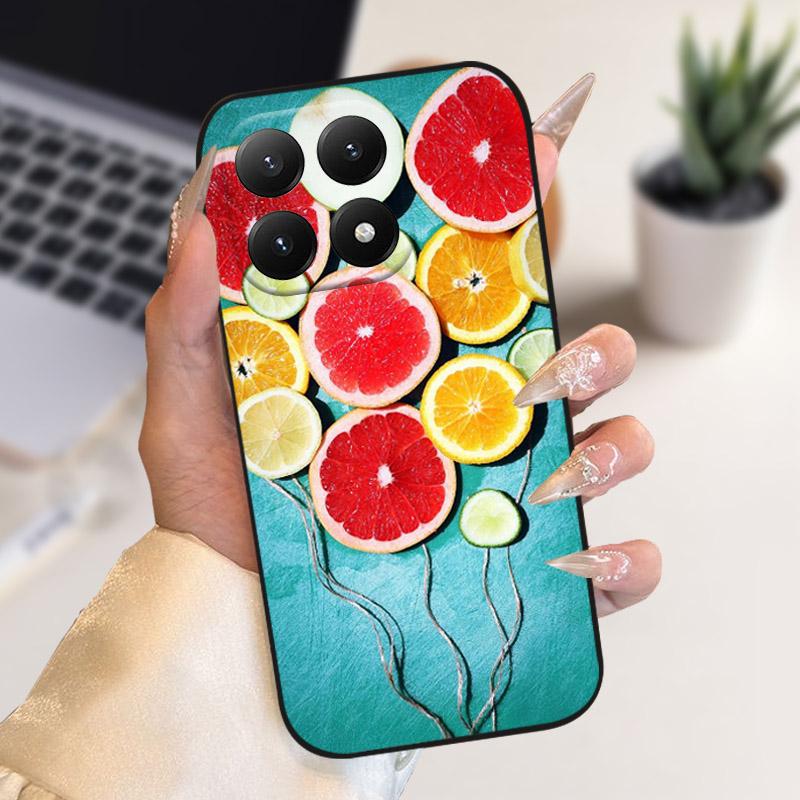 Pro Xiaomi 15T Pouzdro Stylová Malba Nárazuvzdorný Zadní Kryt Pro Xiaomi 15 T Kryt Telefonu Měkký TPU Silikonový Ochranný Kryt Proti Pádu