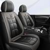 1pc Premium PU Leather Car Seat Covers for Front Driver & Passenger - Soft Foam Padding Universal Auto Seat Protection Cover
