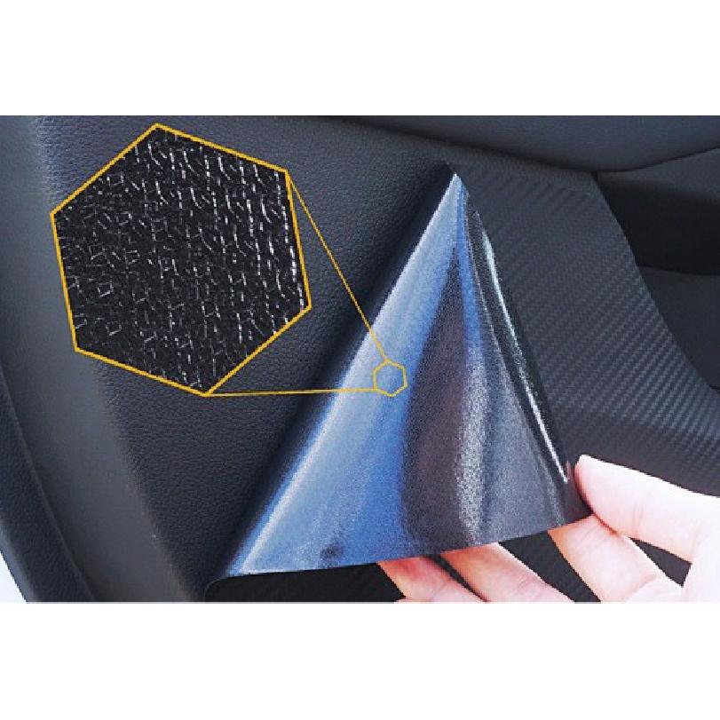 For Ford Fusion Mondeo 2013-20 Carbon Fiber Leather Door Anti Kick Pad Panel 4x