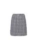 General Idea Square Embossed Mini Skirt [Navy] / Wbd2L56531