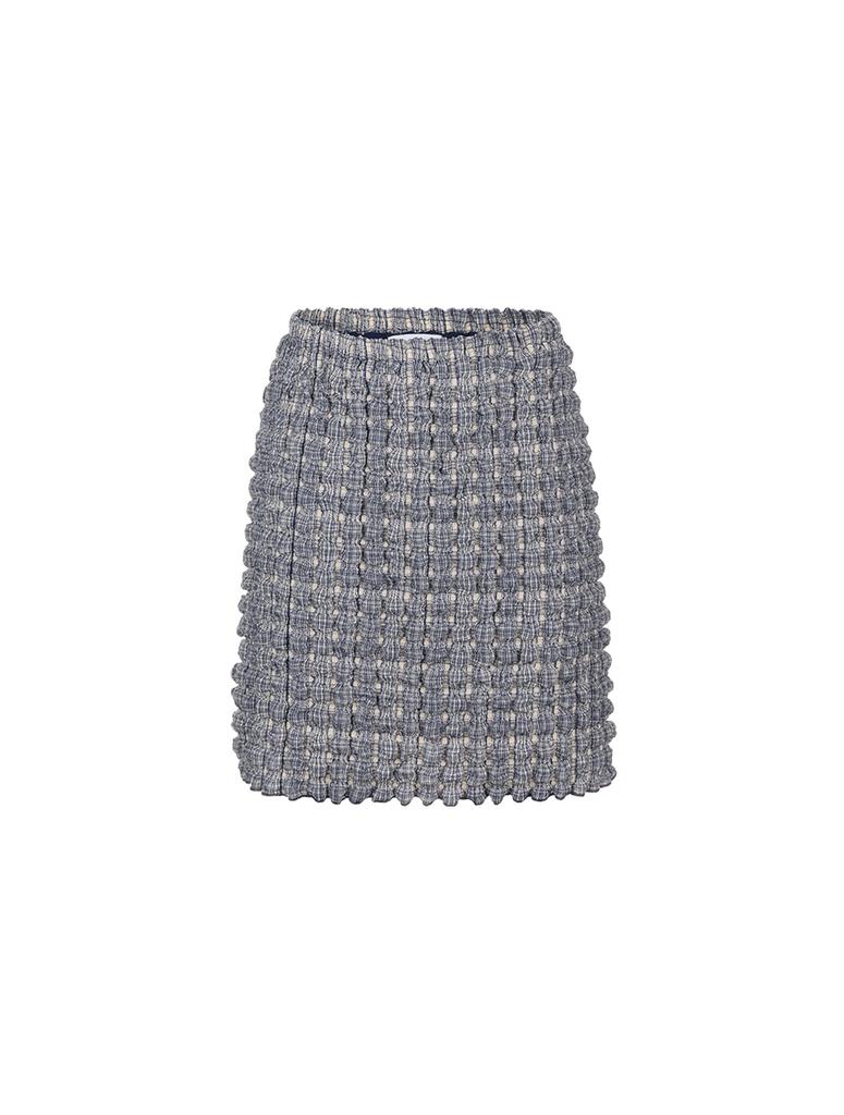 General Idea Square Embossed Mini Skirt [Navy] / Wbd2L56531