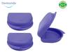 Dentosmile Dental Orthodontic Retainer/Aligner Case/Box/Mouth Guard and Denture Storage In Violet Colour (3)