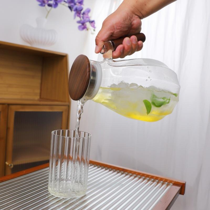 Cold Water Bottle for Household Use High Temperature Resistant Large Capacity Hospitality Water Cool Boiled Water Transparent Cold Water Bottle