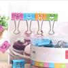 10/20Pcs Metal Clip Cute Binder Clips for Album Foto Memo Paper Clips Stationary Office Supplies
