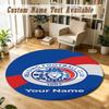 Round Rug Custom NameReading FC Pattern Non Slip Carpet Home Floor Decor