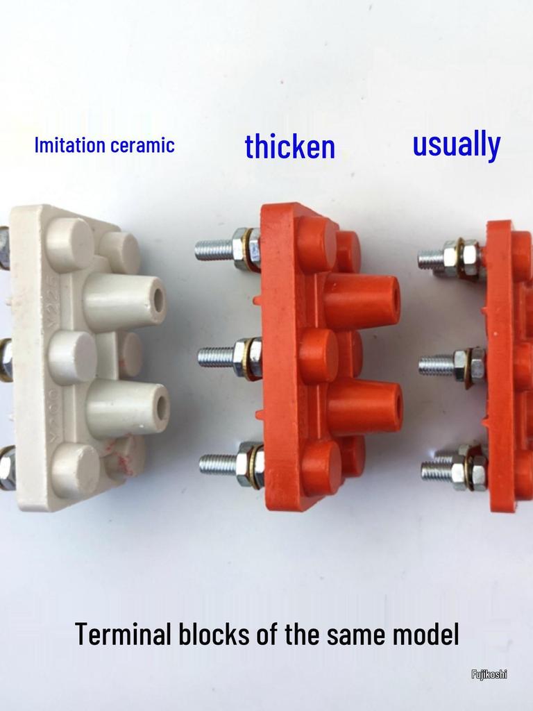 Three-Phase Motor Thickened Bakelite Terminal Blocks Y80-Y315 for Motor Terminals