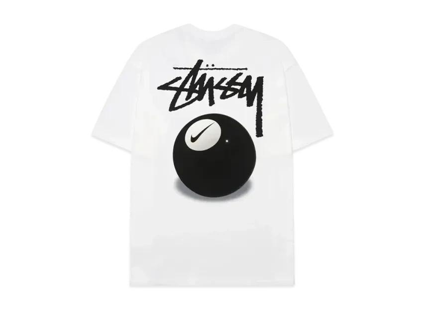 Stussy Nike SS 8 Ball T-Shirt White