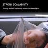 TPU Car Headlight Protective Film Clear Cover for Cars Motorcycles SUV UV Resistant Self-Healing Scratch Proof Auto Accessories