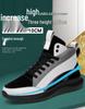 18-89 Men's Height-Boosting High-Top Sneakers - Platform & Lightweight for Autumn/Winter