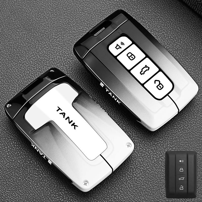 Special 2025 Tank 500 Key Cover 400 Three Five Hundred Hi4t High-end 700 Car 300 Buckle Modified Shell Male