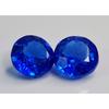 14-16 Ct Natural Royal Blue Sapphire Round Cut Pair Beautiful Loose Gemstone
