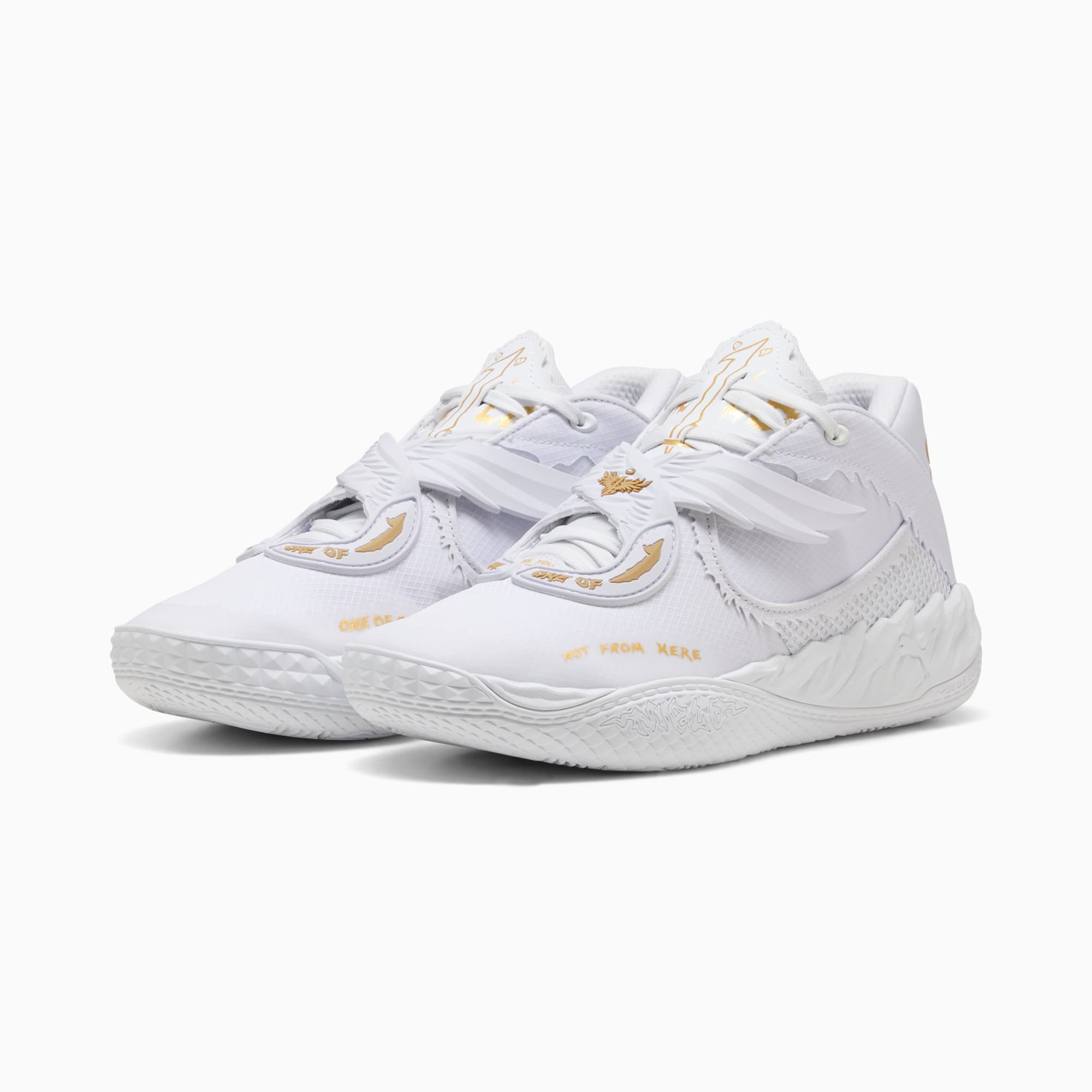 Heren basketbalschoenen Puma MB.05 MIST 31279401 maat 46 white