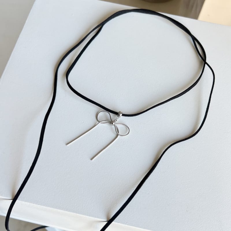 FANTASTIC PLANET Wildleder-Kordelband-Halskette