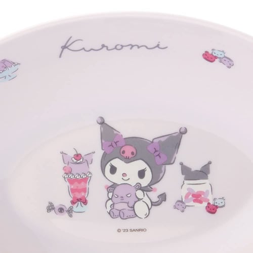 Sanrio Kuromi Melamine Curry & Pasta Dish 836958