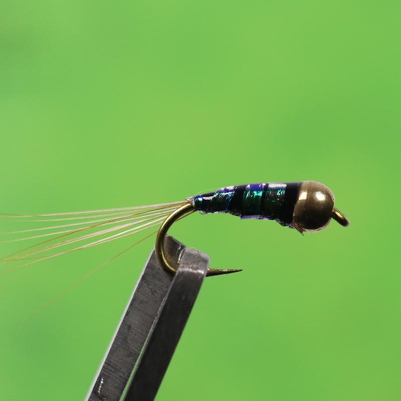 8PCS 14 Brass Bead Nymph for Fly Fishing Lure Buzzer Midge Fishing Accessory