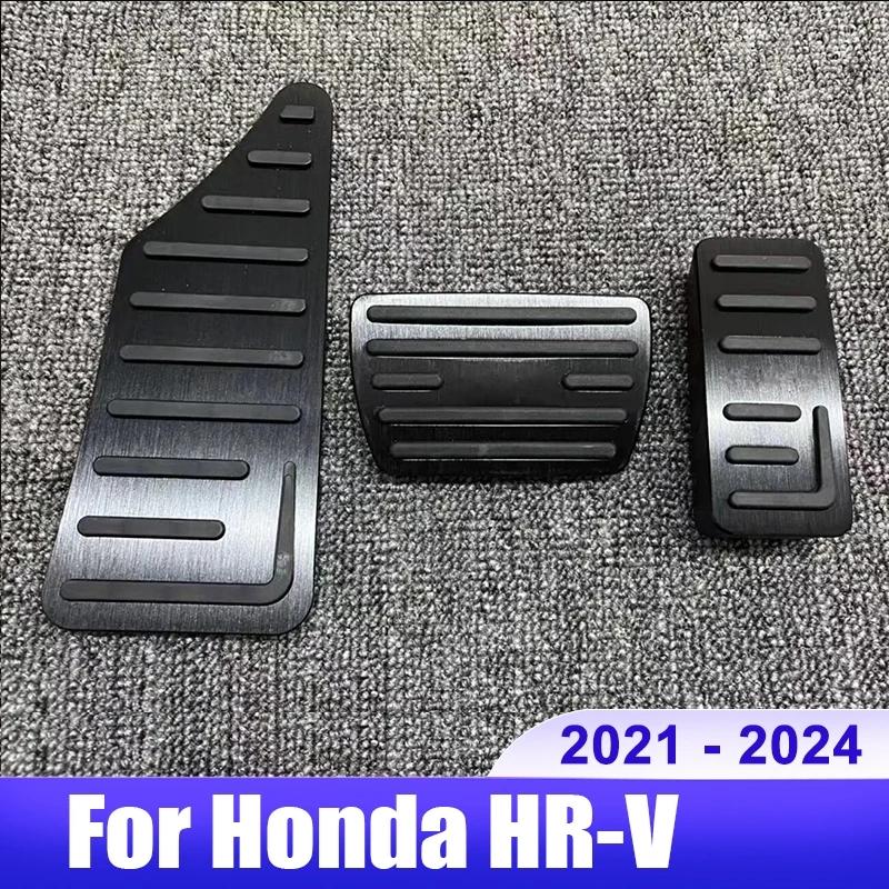 For Honda Vezel HR-V HRV EL RS    2024 Car Foot Rest Pedal Gas Fuel Brake Accelerator Cover Non-Slip Car Accessories