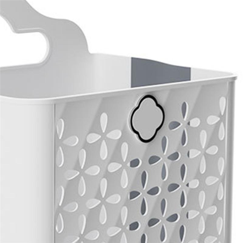 M-Modern-Wall-Mounted Folding Laundry Basket - Space-Saving Dirty Clothes Storage, Large-Capacity Storage Barrel