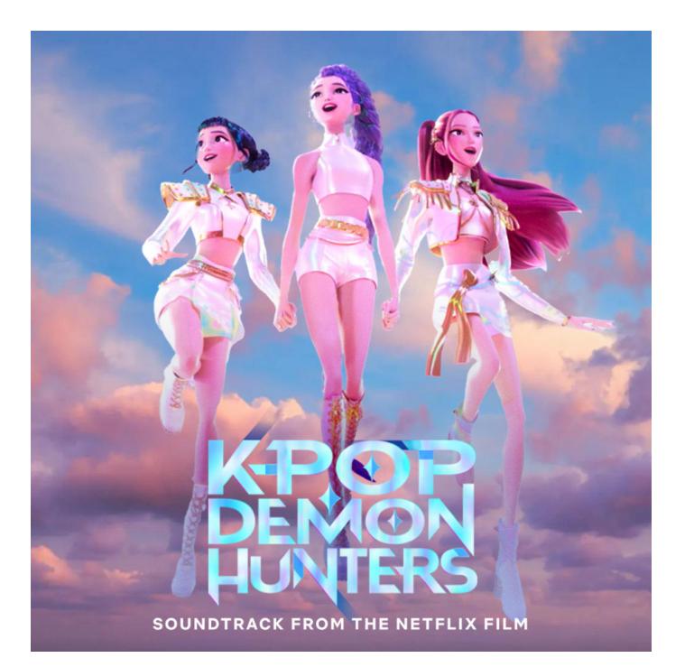 DemonHunters LP “Soundtrack” (Blue Vinyl)