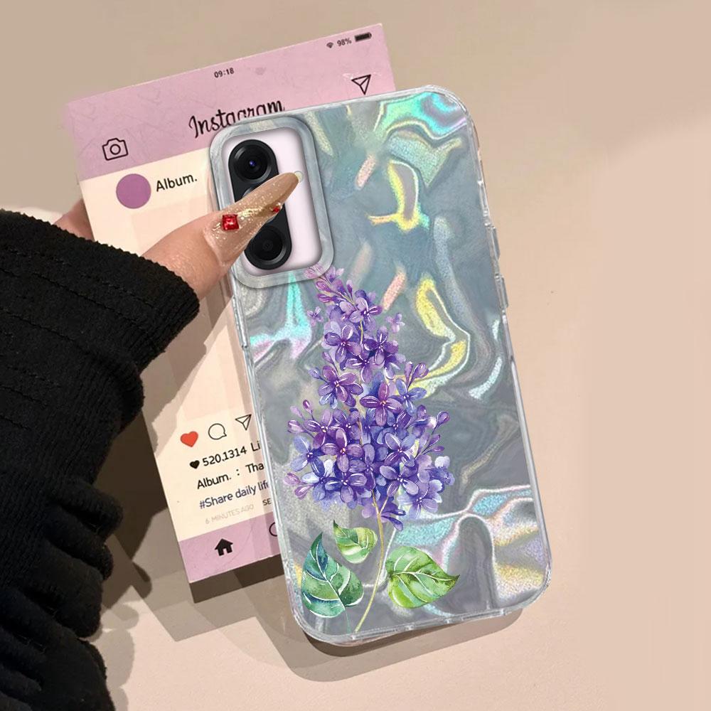 Summer Pink Rose Flowers Phone Case for Samsung Galaxy A55 A56 A36 A26 A16 A53 A06 A14 A24 A34 A54 A15 A25 A35 A13 Shell Cover