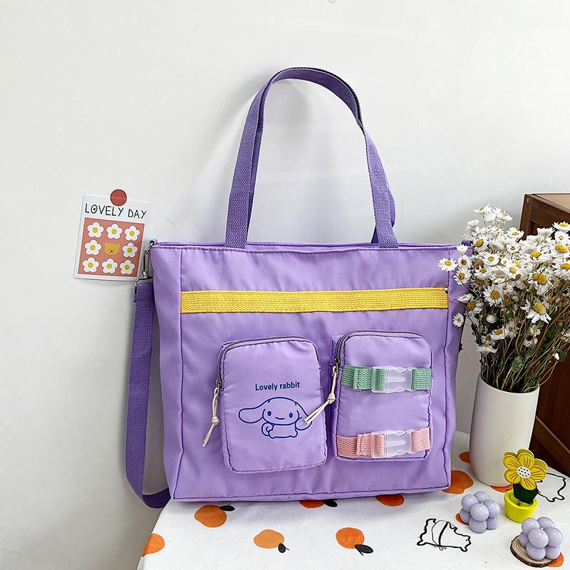 Nylon Cloth Student New Women's Bag Sweet Shoulder Messenger Bag