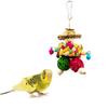 Parrot Chewing Toy Paper/ Rattan Parrots Beak Grinding Toy Bites Resistant Cockatiels Parakeets Hangings Bird Molar Toy