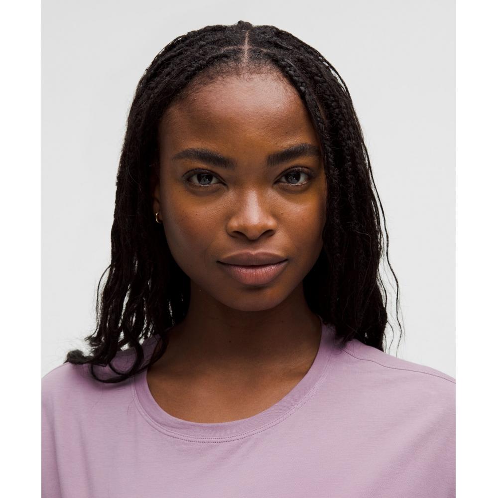 Lululemon Tričko CaTes Lavender Lux