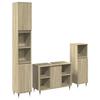 VidaXL Ensemble De Meubles De Salle De Bain 3 Pcs Chêne Sonoma 3307679