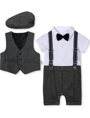 Formal Kids Western Baby Suit Kindergarten Graduation Birthday Gray [TickElf] Boys' Children's Clothing, Clothes, Clothes, Set, Setup, Wedding,