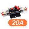 Circuit Breaker 20A to 300A Manual Reset for Car Audio System Waterproof Marine Circuit Breaker Reset Fuse 12V- 48V DC 40A 60A