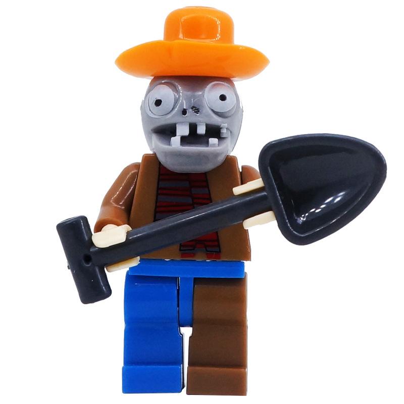 Sl89173 Zombie Building Block Minifigures Small Particles Mosaic Cartoon Doll Toy Bag