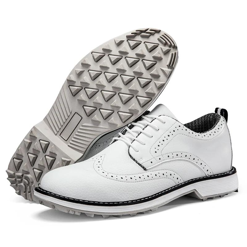 Golf Shoes Men's Four Season Anti Slip Sports Shoes New Fashionable Breathable Comfortable Nail Free Casual Sports Shoes