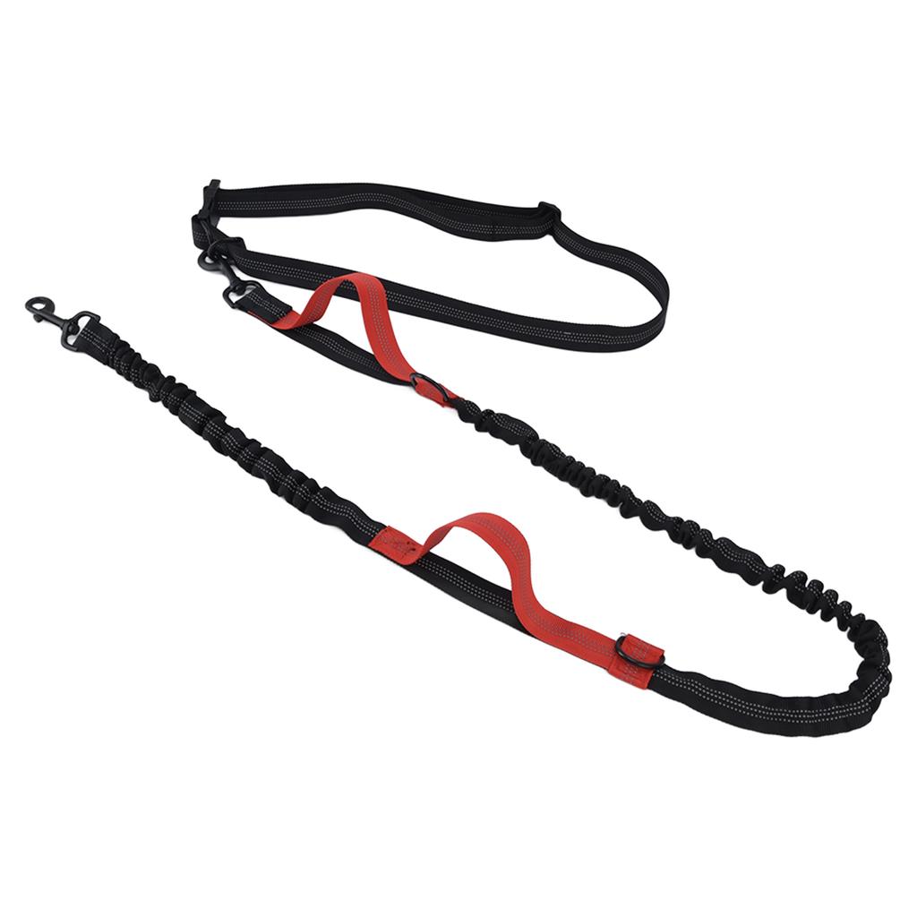 Haustierleine Reflektierend Einziehbar Tragbar Verstellbar Hunde Traktionsseil für Haustiere Hunde Rot