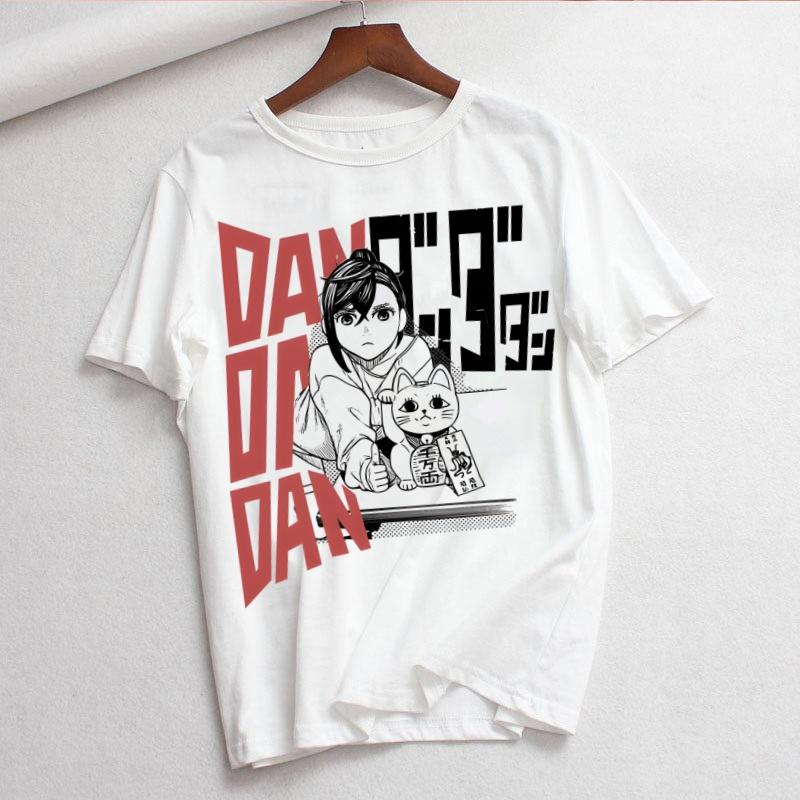 Dandadan Okarun Anime Momo Ayase Women T Shirt Girl Harajuku Korean Style Graphic Tops Kawaii Female TshirtDrop Ship