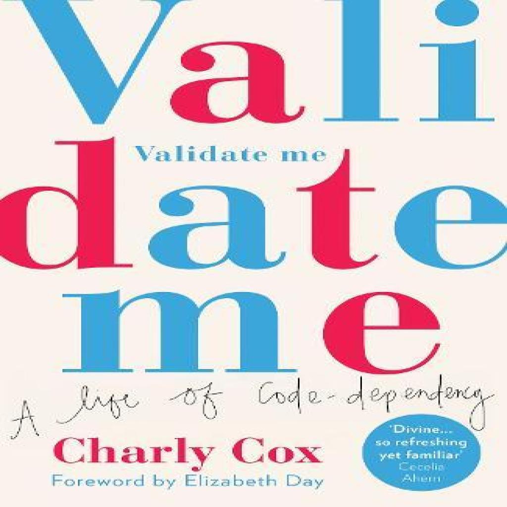 Validate Me by Charly Cox Paperback Book 9780008348175