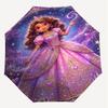 1PC Princess Castle Umbrella-8-Rib Reinforced, Automatic Open, Lightweight & Durable, Fashion Accessory for Outdoor, J0382