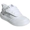 Adidas Park St Abrasion Resistant Low Top Kids Lifestyle Shoes White Children Aged 3 7 Years Old Sneakers JR2134
