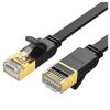 Flat Network Cable Ugreen Nw106 Ethernet Rj45, Cat.7, Stp, 10M (Black)
