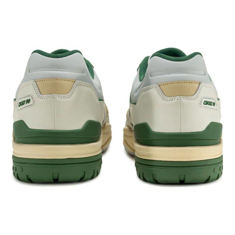 SAUCONY Cross 90 Non-Slip Durable Low-Top Sneakers Unisex Sneakers White Green S79035-18