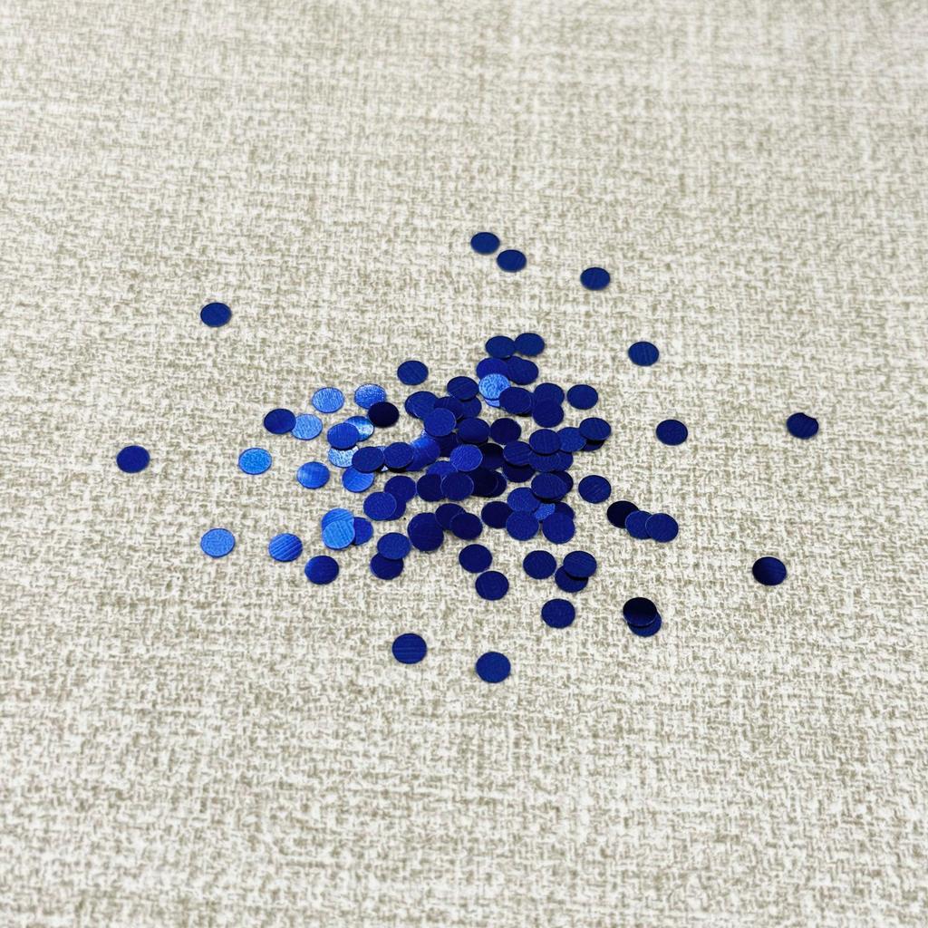 Runde Flache PET-Pailletten Ohne Loch für DIY-Schmuck & Bühnenkostüm-Accessoires