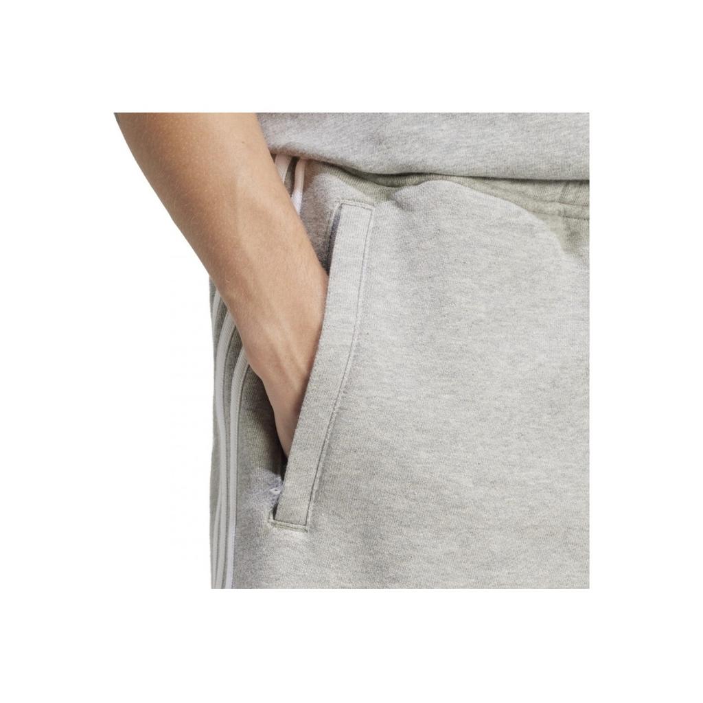 Adidas Originals Adicolor Series Elastic Logo Embroidered Striped Straight Leg Casual Shorts Men shorts Gray IU2340