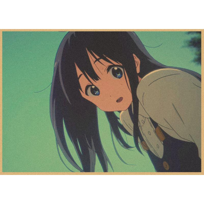 Tamako Love Story: Large Retro Kraft Paper Wall Poster