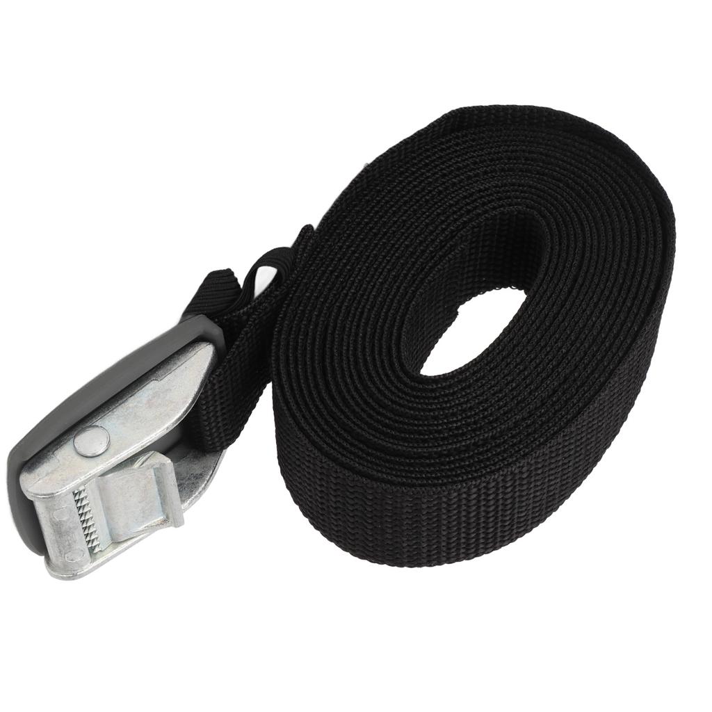 Lashing Strap 11.8 Ft X 1 Inch Quick Release Kayak Tie Downs Strap with Metal Cam Lock Buckle for Truck Cinch Luggage