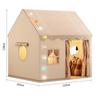 Kids Tent, Children's Indoor Cardboard House, Secret Base, Kids' Playhouse, Indoor Castle for Girls and Boys with Windows and Doors, Suitable for