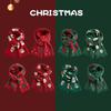Women's Christmas Tree Knitted Scarf - Warm Woolen Neck Warmer & Holiday Gift