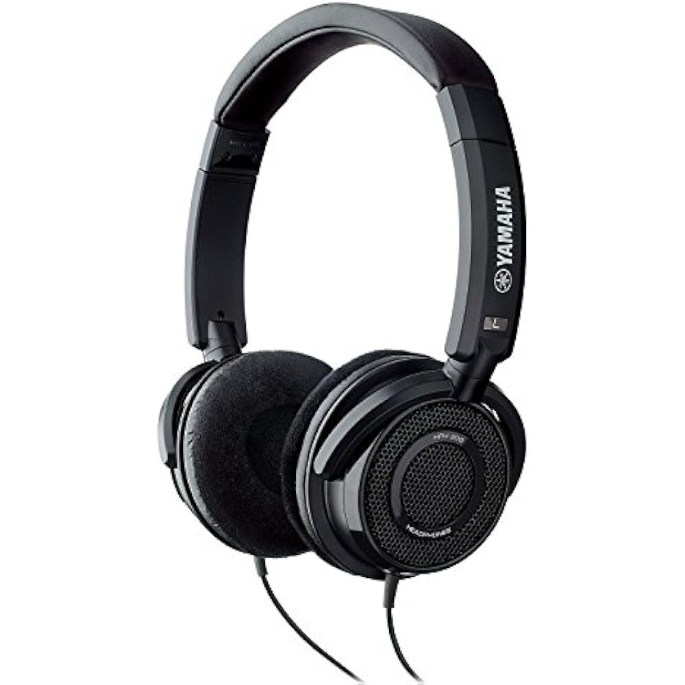 

Yamaha YAMAHA Open Air Headphones, Black, HPH-200 BK, Natural and precise sound quality that aims...